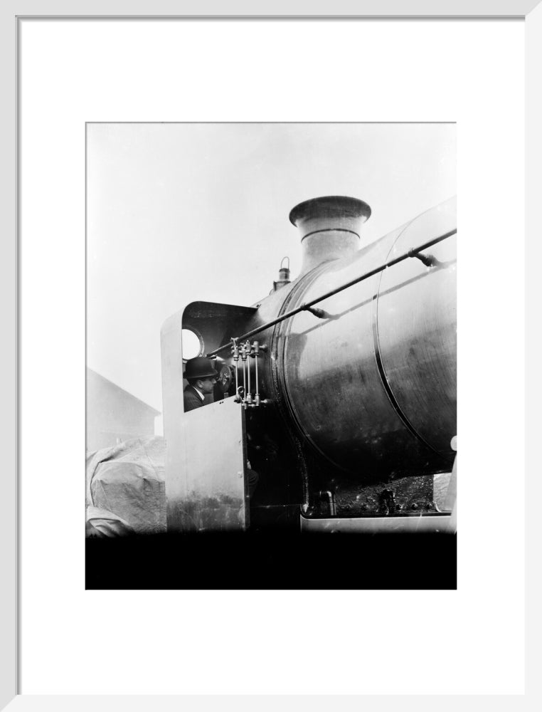 Caledonian Railway 4-4-0 locomotive no. 147./n art print medium white Art Print - Science Museum Shop