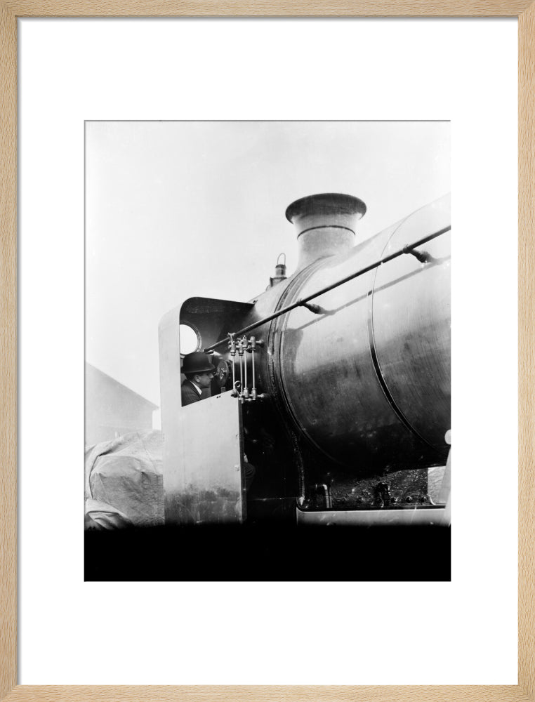 Caledonian Railway 4-4-0 locomotive no. 147./n art print medium natural Art Print - Science Museum Shop