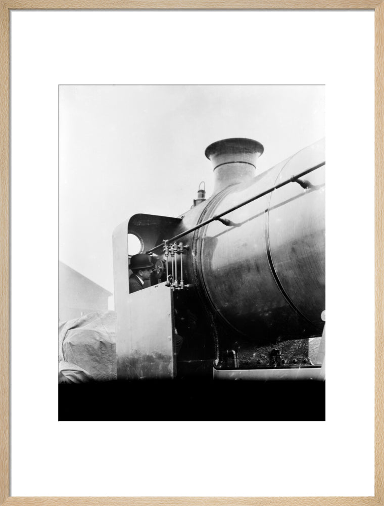 Caledonian Railway 4-4-0 locomotive no. 147./n art print large natural Art Print - Science Museum Shop