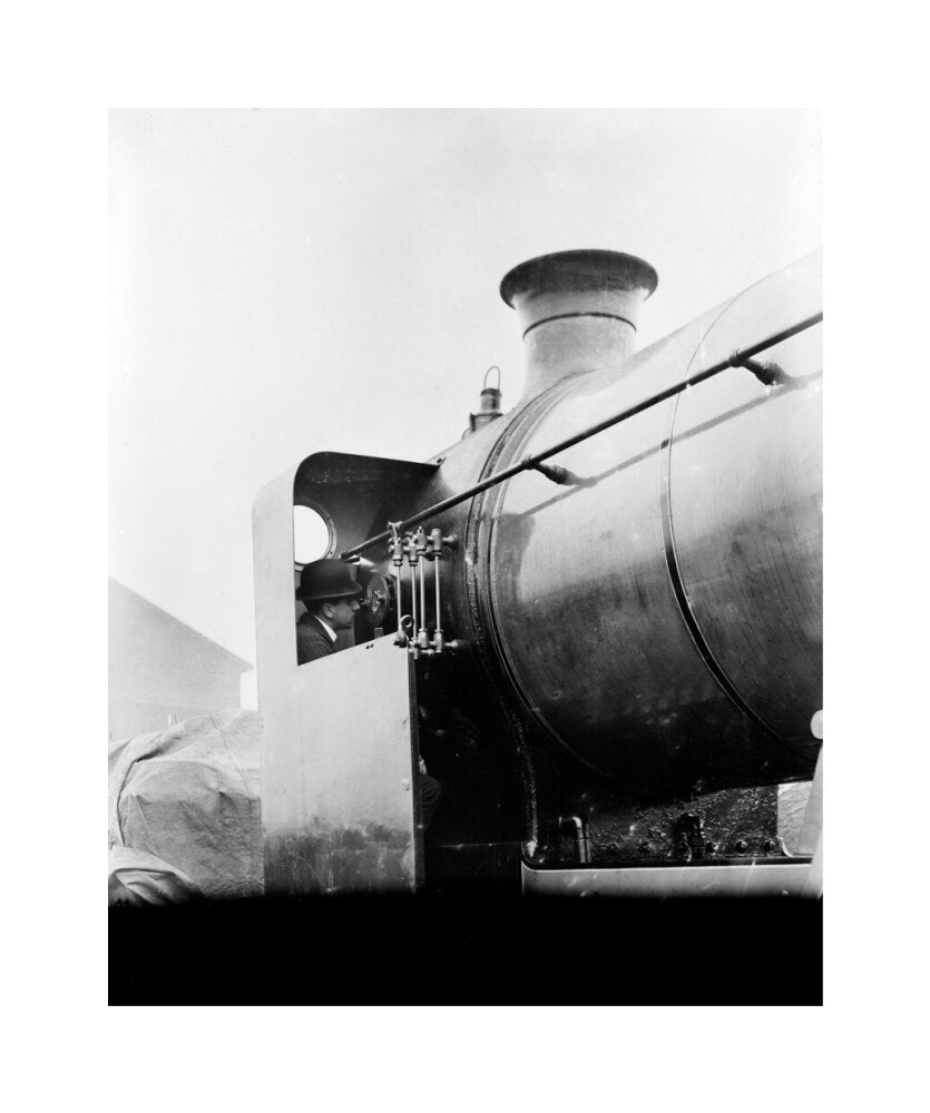 Caledonian Railway 4-4-0 locomotive no. 147./n unstretched canvas medium none Art Print - Science Museum Shop