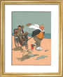 The Skegness Cure. art print extra small gold Art Print - Science Museum Shop