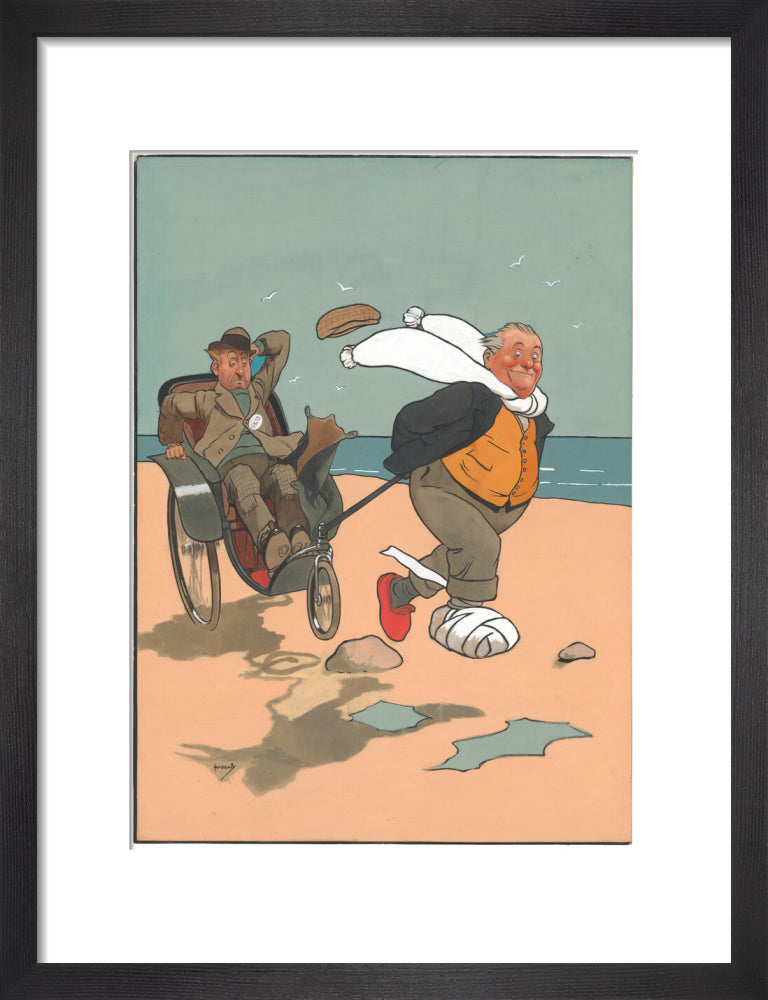 The Skegness Cure. art print small black Art Print - Science Museum Shop