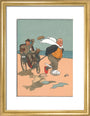 The Skegness Cure. art print small gold Art Print - Science Museum Shop