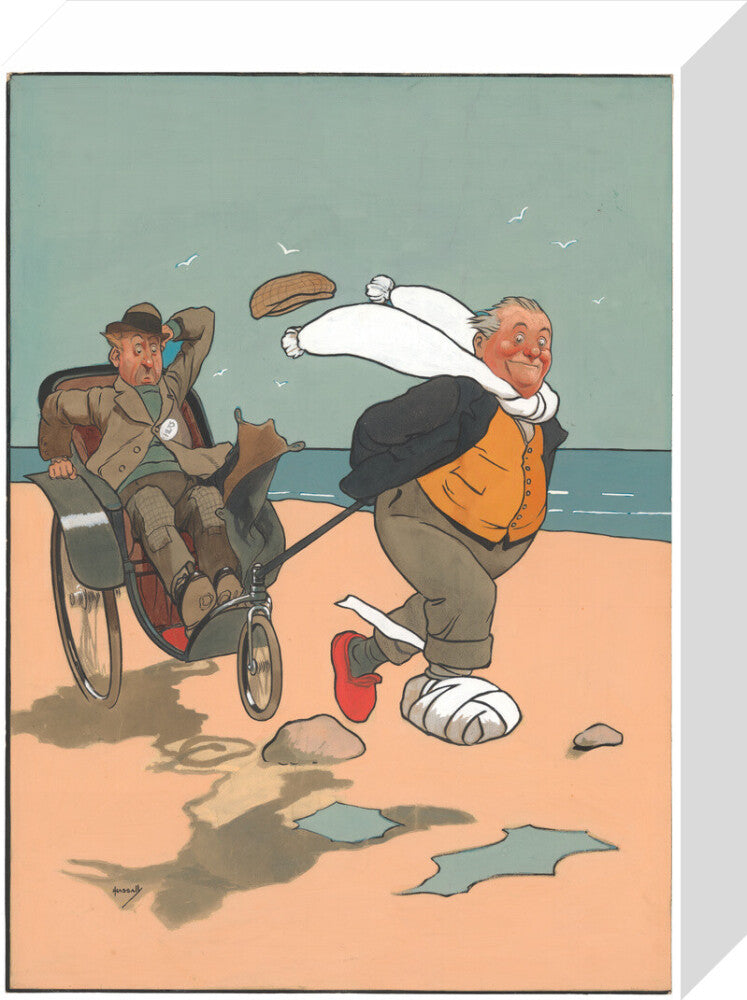 The Skegness Cure. stretched canvas small none Art Print - Science Museum Shop