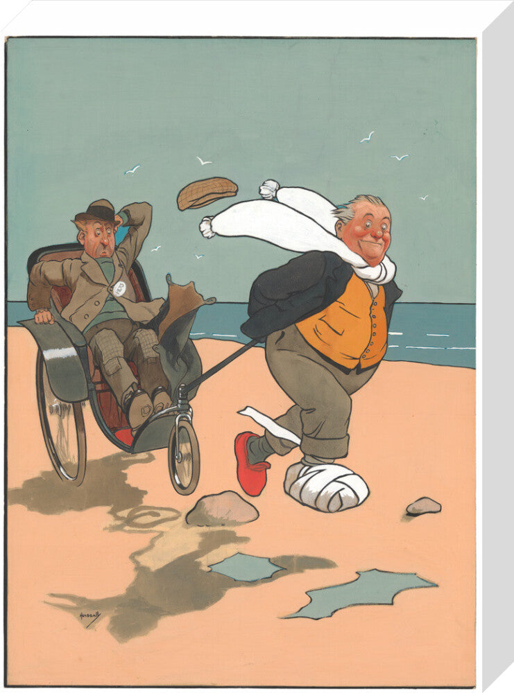 The Skegness Cure. stretched canvas medium none Art Print - Science Museum Shop