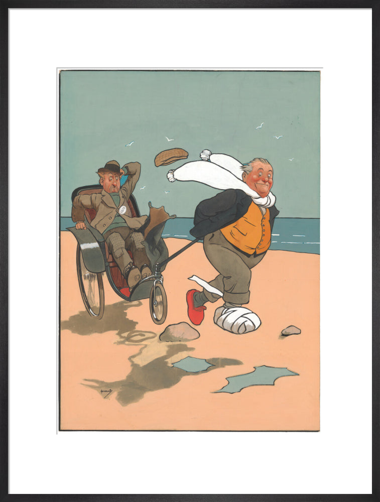 The Skegness Cure. art print extra large black Art Print - Science Museum Shop