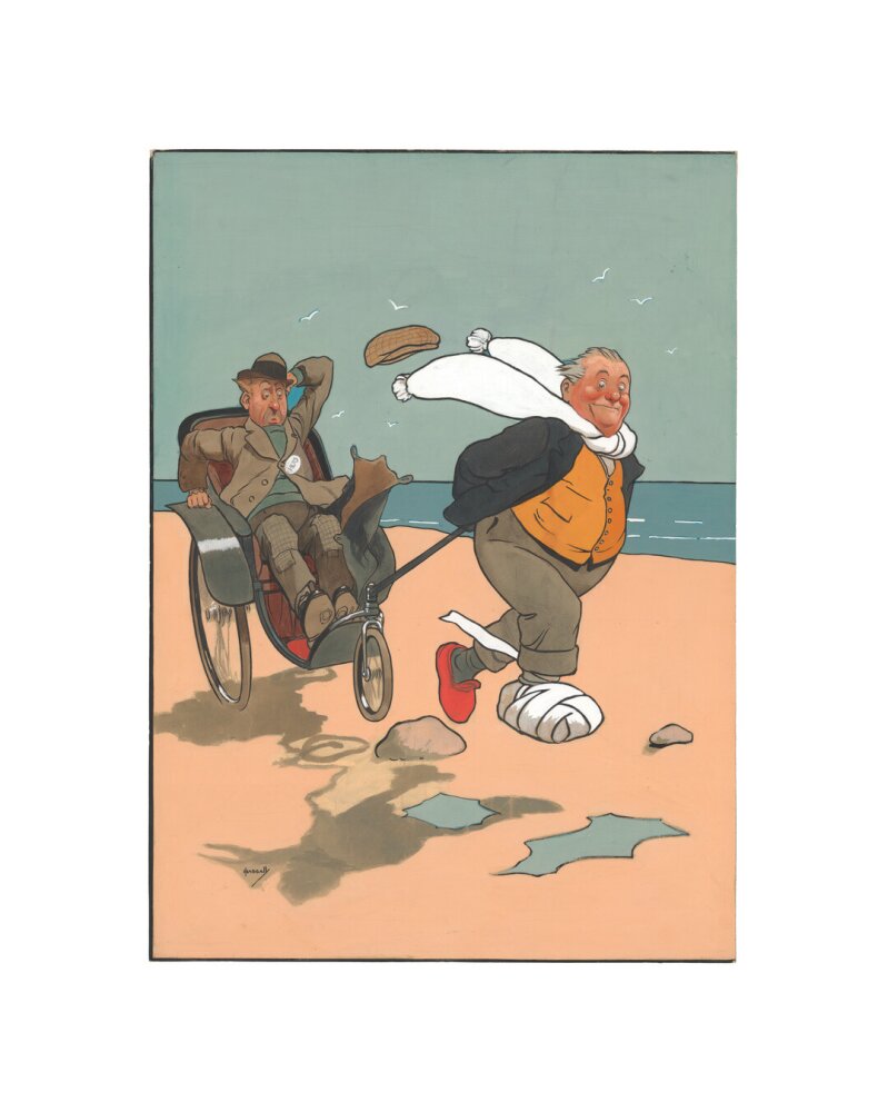 The Skegness Cure. unstretched canvas small none Art Print - Science Museum Shop