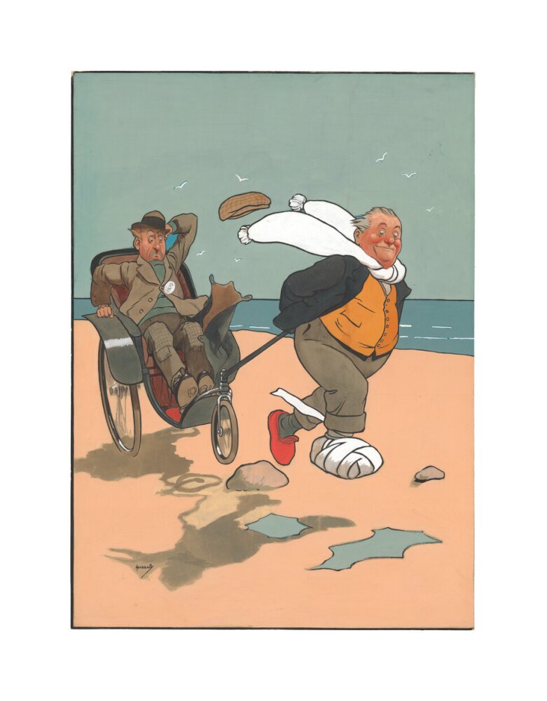 The Skegness Cure. unstretched canvas medium none Art Print - Science Museum Shop