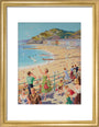 Aberystwyth art print small gold Art Print - Science Museum Shop