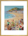 Aberystwyth art print large gold Art Print - Science Museum Shop