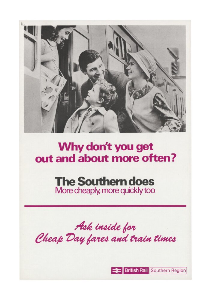 Why Don't You Get Out and About More Often? unstretched canvas extra large none Art Print - Science Museum Shop