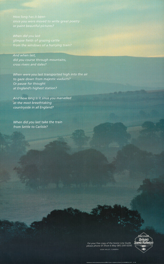 Discover Britain's Scenic Railway Art Print - Science Museum Shop