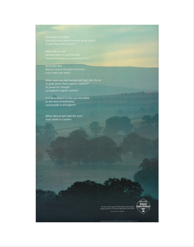 Discover Britain's Scenic Railway art print extra small none Art Print - Science Museum Shop