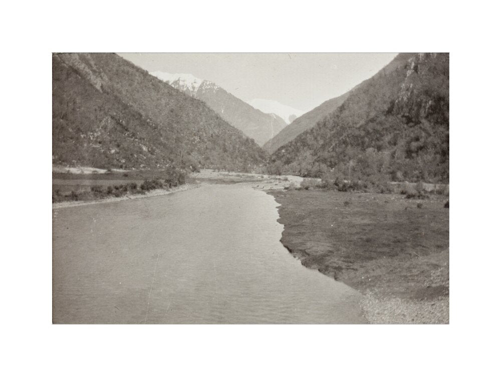 View from the Bridge over the Bzib, Looking Upstream art print extra large none Art Print - Science Museum Shop