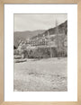 The Palace of Prince Alexander of Oldenburg at Gagra from the Beach. art print small natural Art Print - Science Museum Shop