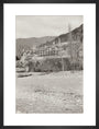 The Palace of Prince Alexander of Oldenburg at Gagra from the Beach. art print medium black Art Print - Science Museum Shop
