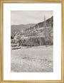 The Palace of Prince Alexander of Oldenburg at Gagra from the Beach. art print medium gold Art Print - Science Museum Shop