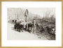 A Bullock Wagon art print extra large gold Art Print - Science Museum Shop