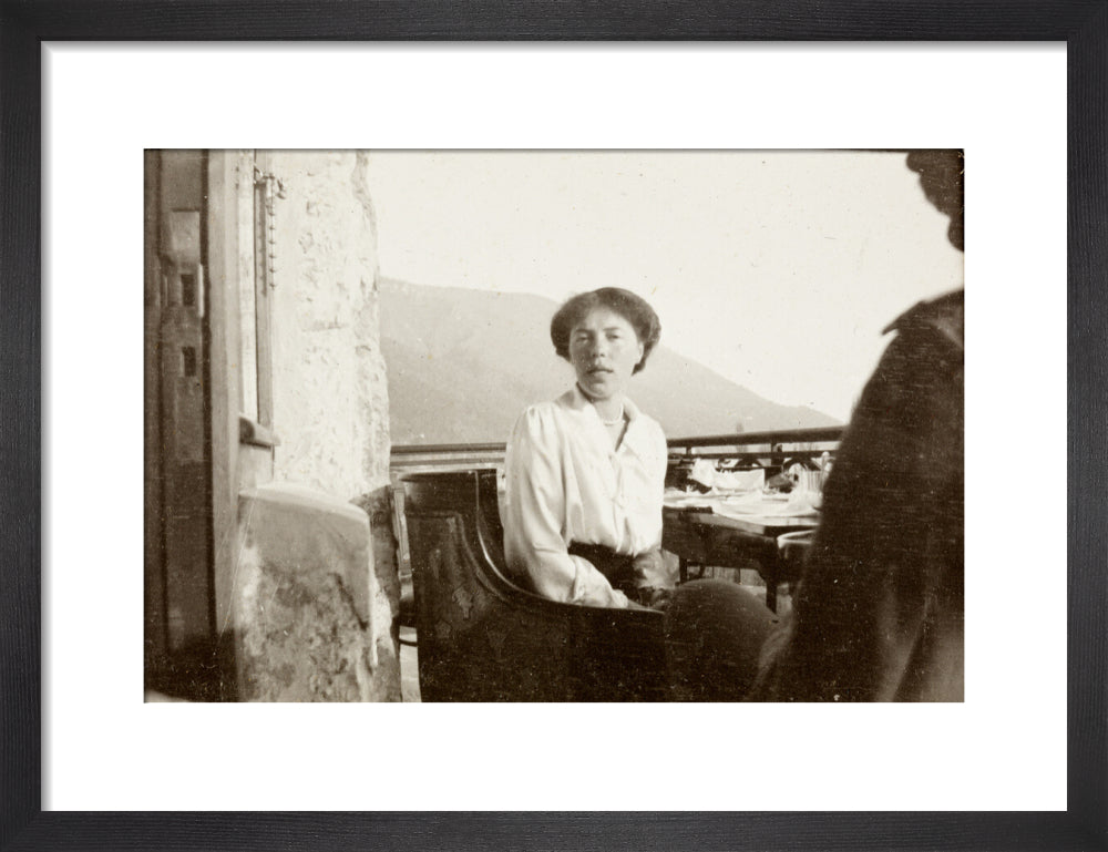 On the Balcony art print small black Art Print - Science Museum Shop