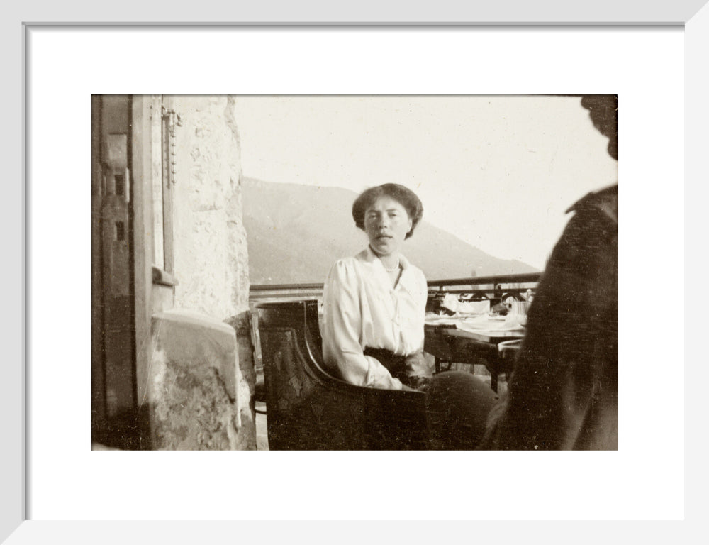 On the Balcony art print small white Art Print - Science Museum Shop