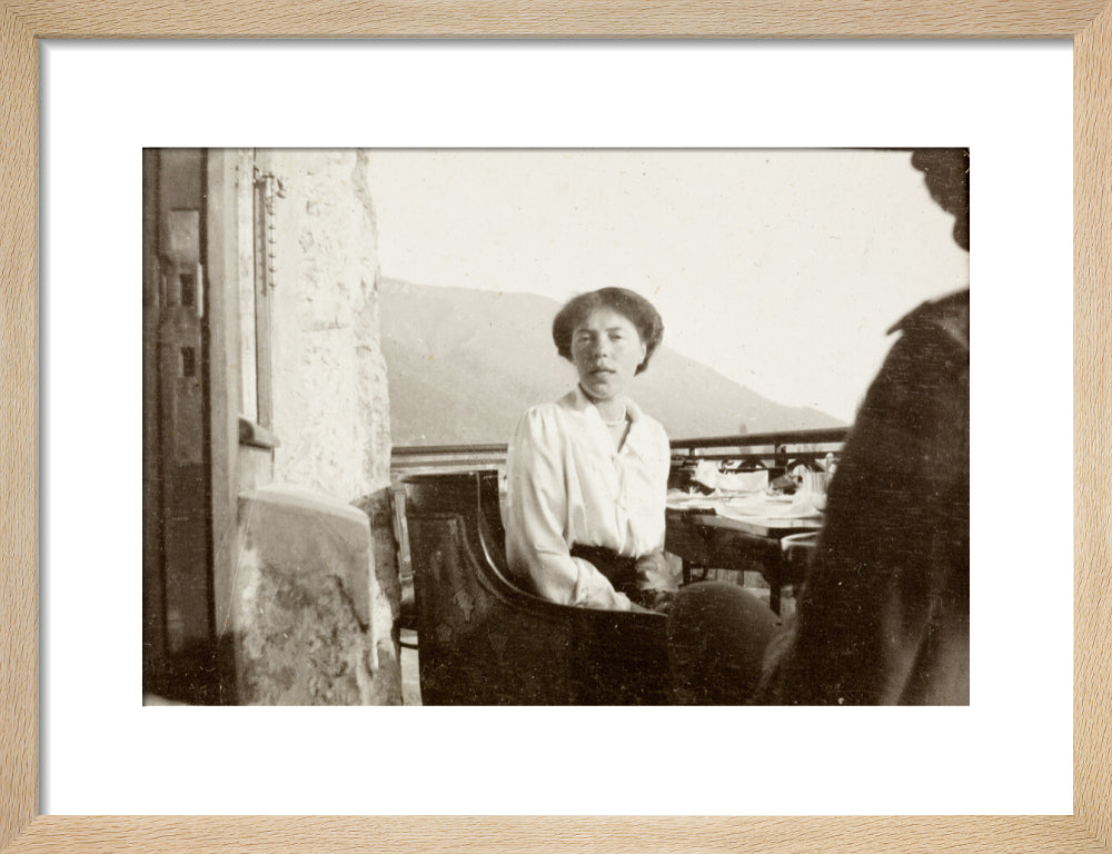 On the Balcony art print small natural Art Print - Science Museum Shop