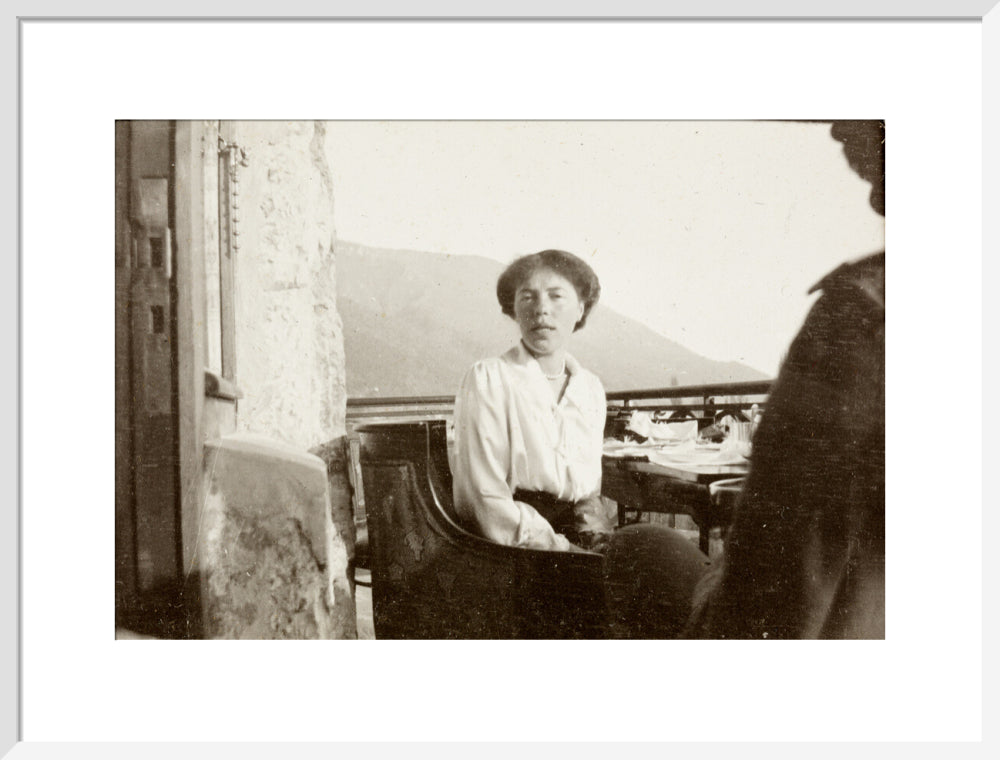 On the Balcony art print large white Art Print - Science Museum Shop