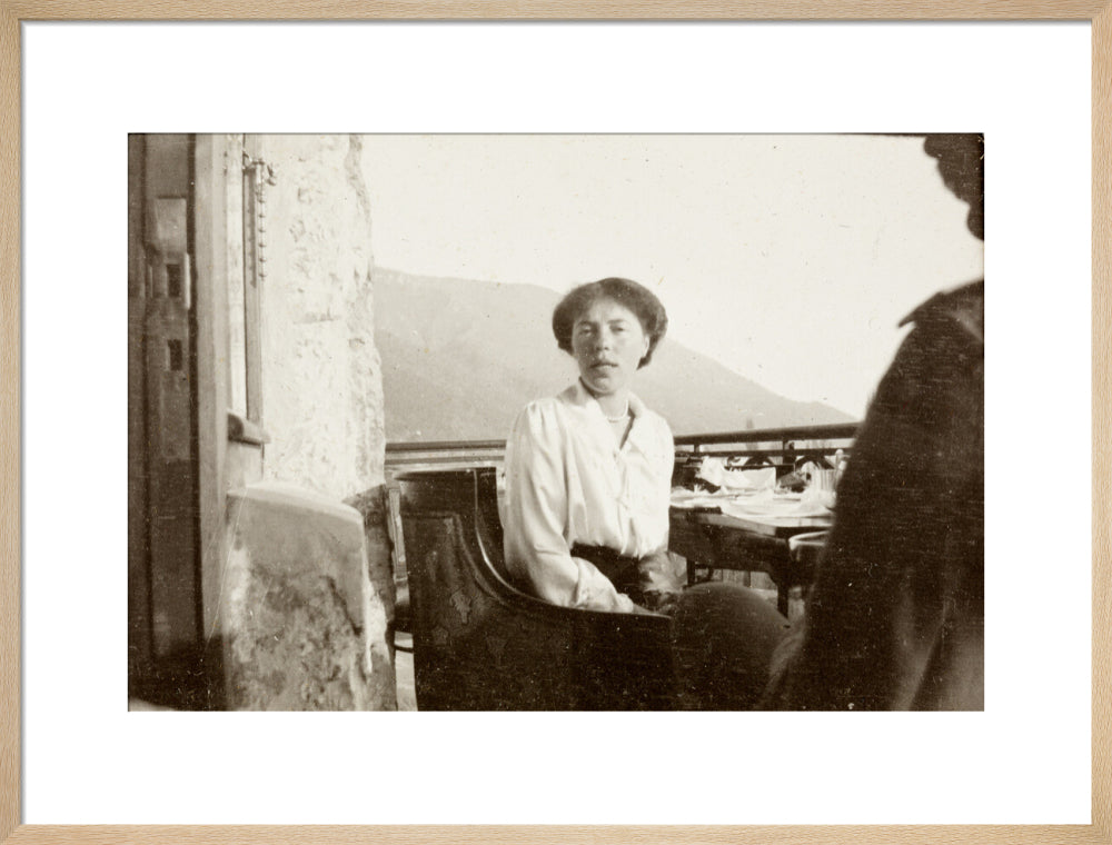 On the Balcony art print large natural Art Print - Science Museum Shop