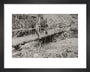 Crossing a Bridge on the way back. art print extra small black Art Print - Science Museum Shop