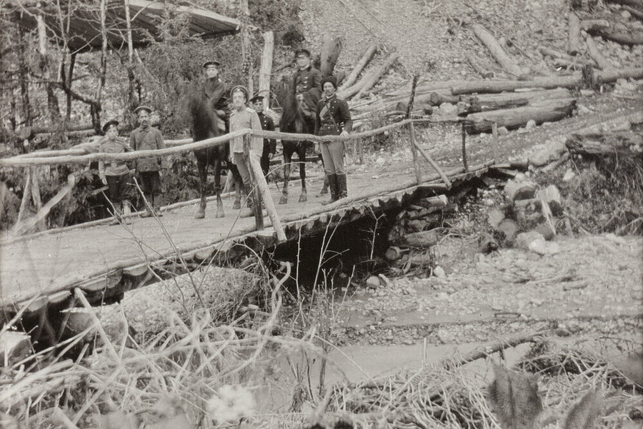 Crossing a Bridge on the way back. Art Print - Science Museum Shop