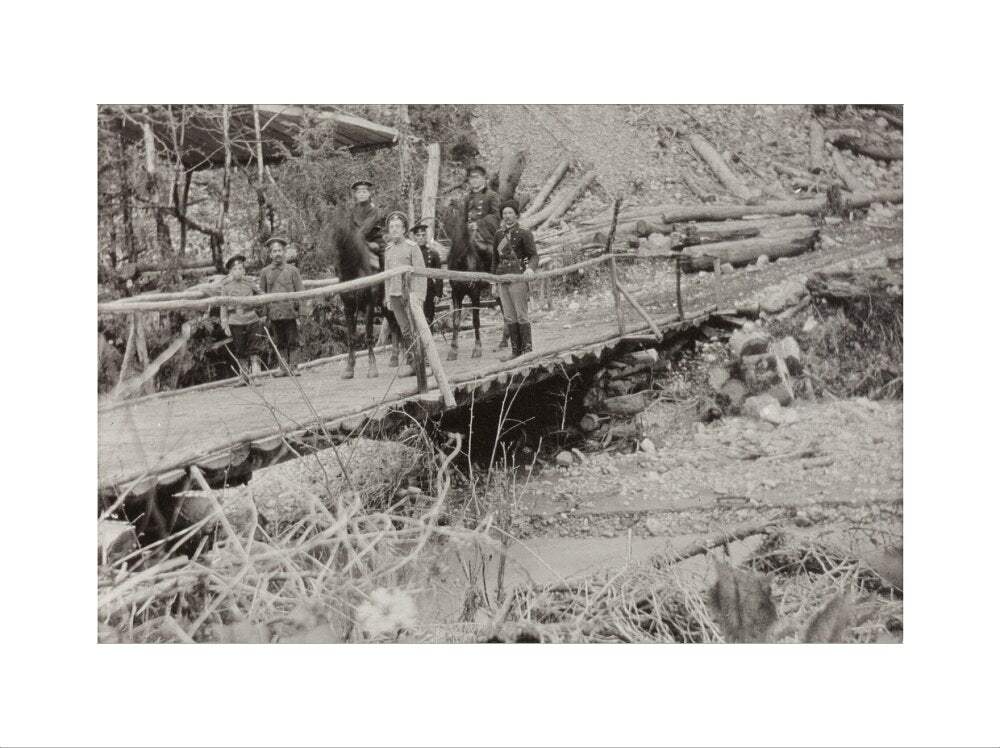 Crossing a Bridge on the way back. art print extra large none Art Print - Science Museum Shop