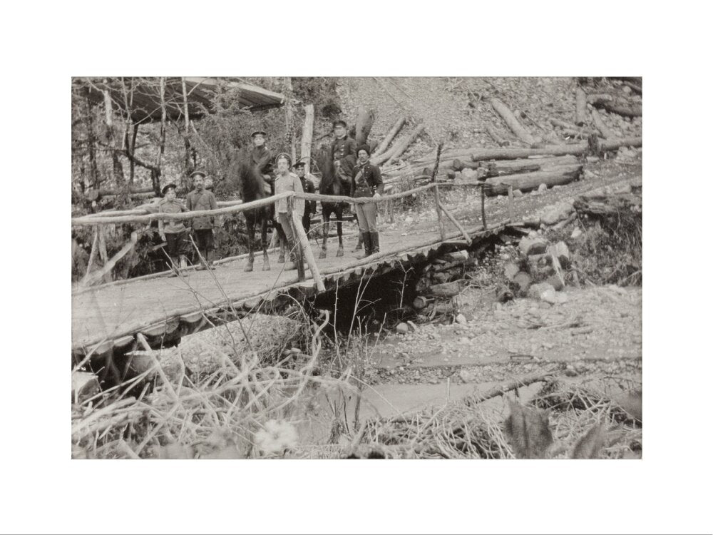 Crossing a Bridge on the way back. art print small none Art Print - Science Museum Shop