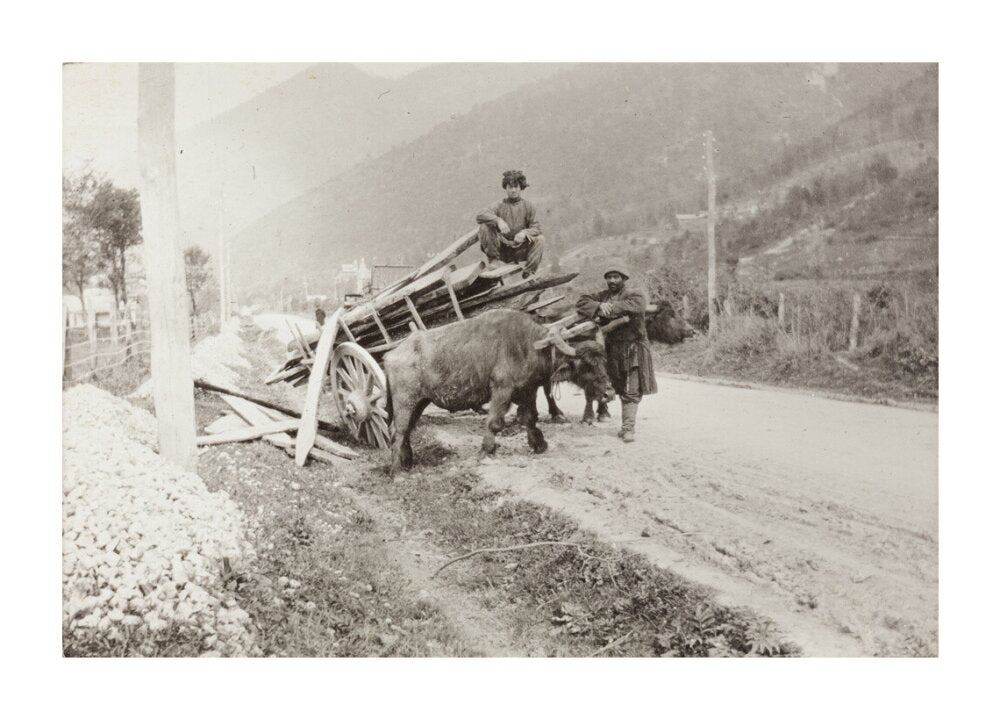 The Result of Meeting a Motor. unstretched canvas extra large none Art Print - Science Museum Shop