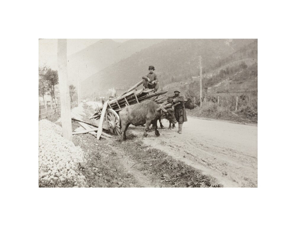 The Result of Meeting a Motor. unstretched canvas small none Art Print - Science Museum Shop