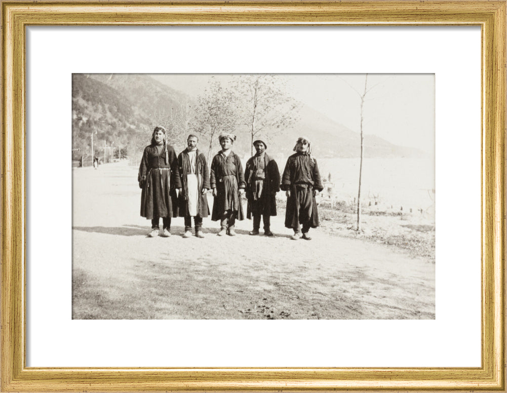 A Typical Group art print small gold Art Print - Science Museum Shop