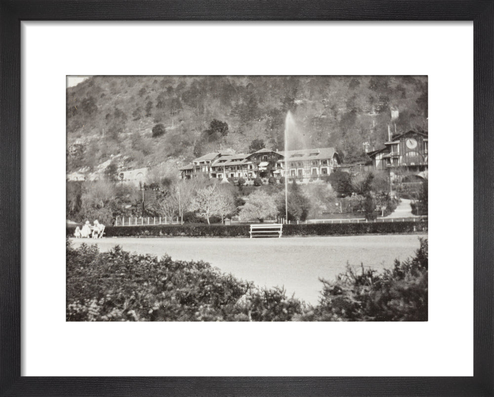 The Hotel at which we stayed. art print extra small black Art Print - Science Museum Shop