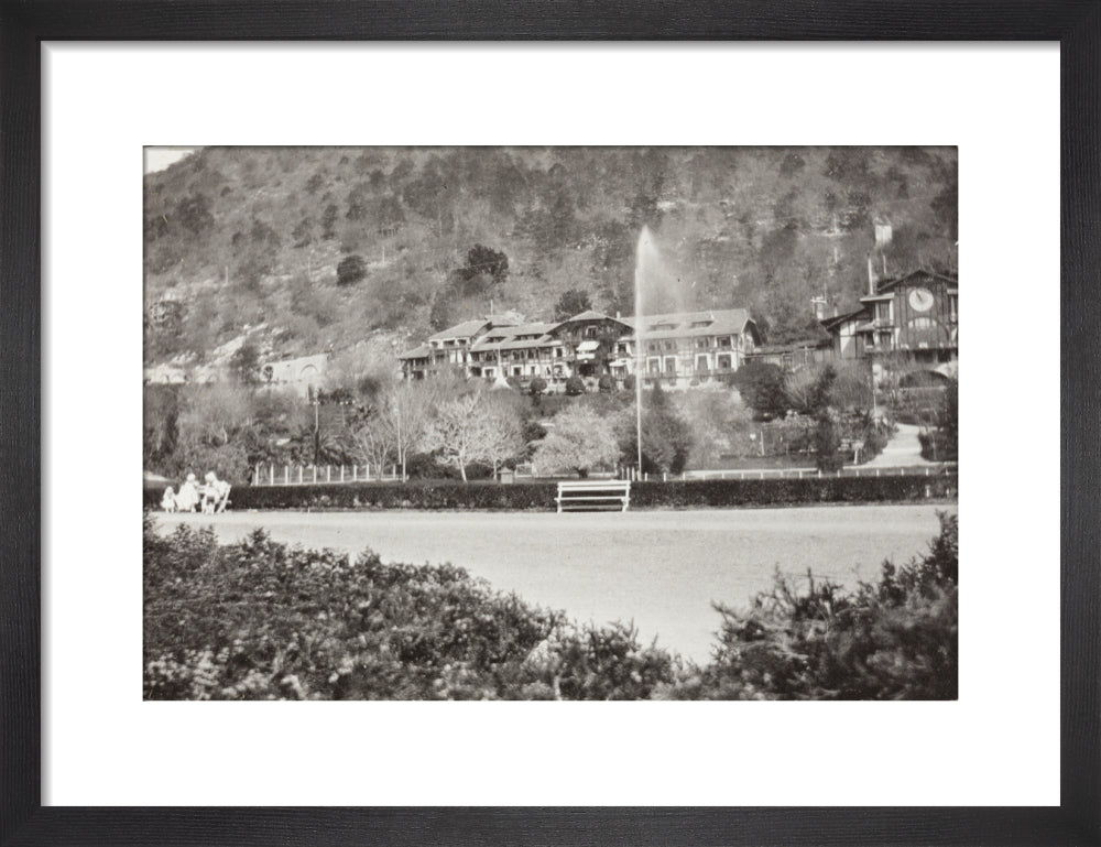 The Hotel at which we stayed. art print small black Art Print - Science Museum Shop