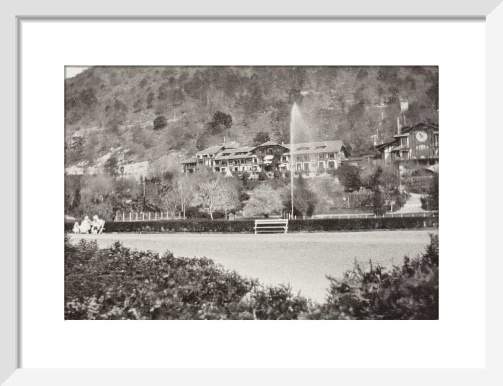 The Hotel at which we stayed. art print small white Art Print - Science Museum Shop