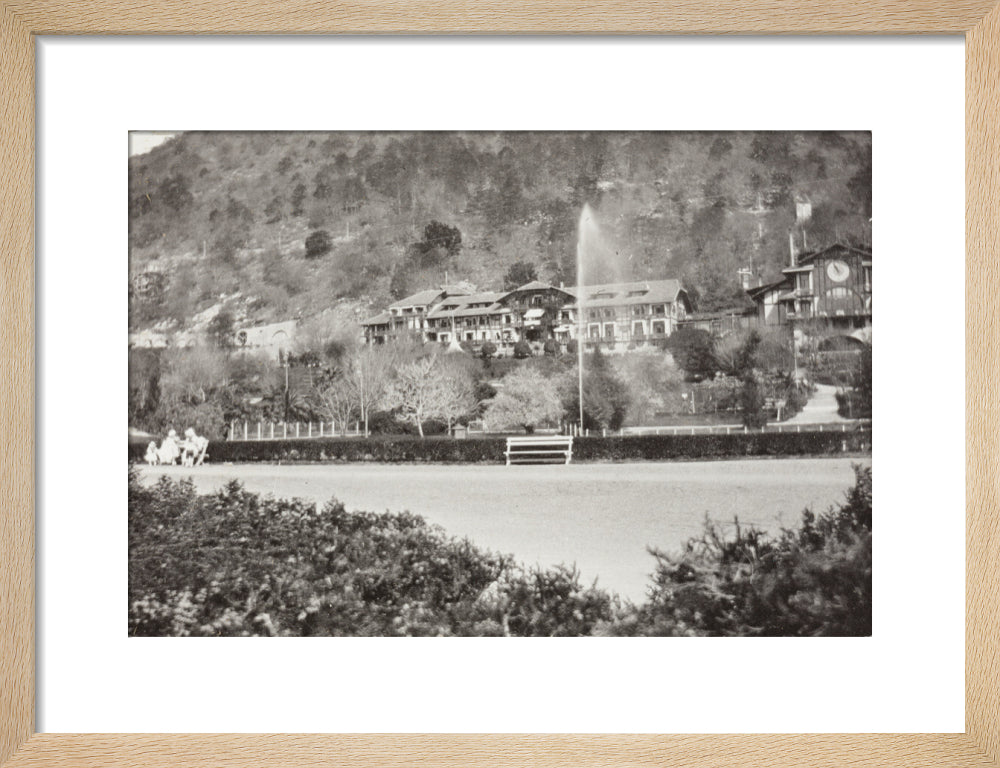 The Hotel at which we stayed. art print small natural Art Print - Science Museum Shop