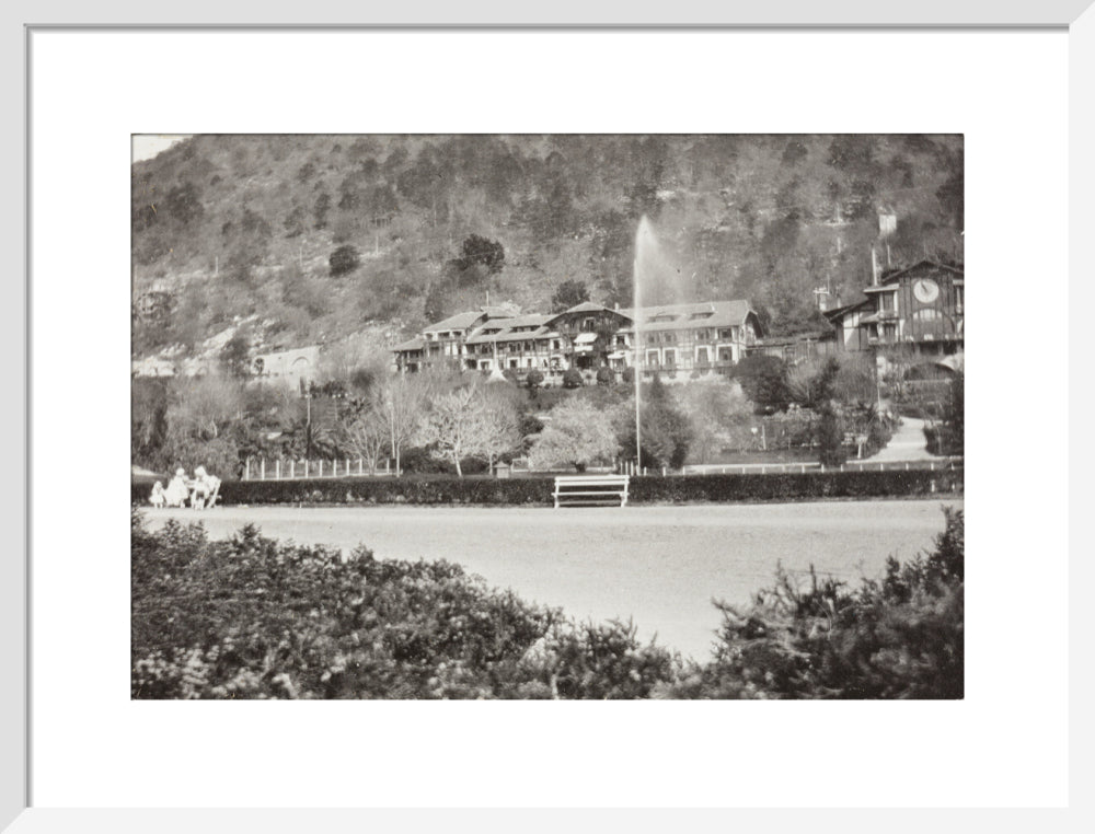 The Hotel at which we stayed. art print medium white Art Print - Science Museum Shop