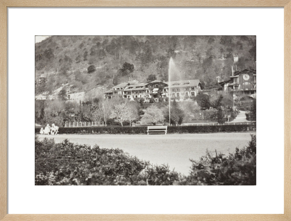 The Hotel at which we stayed. art print medium natural Art Print - Science Museum Shop