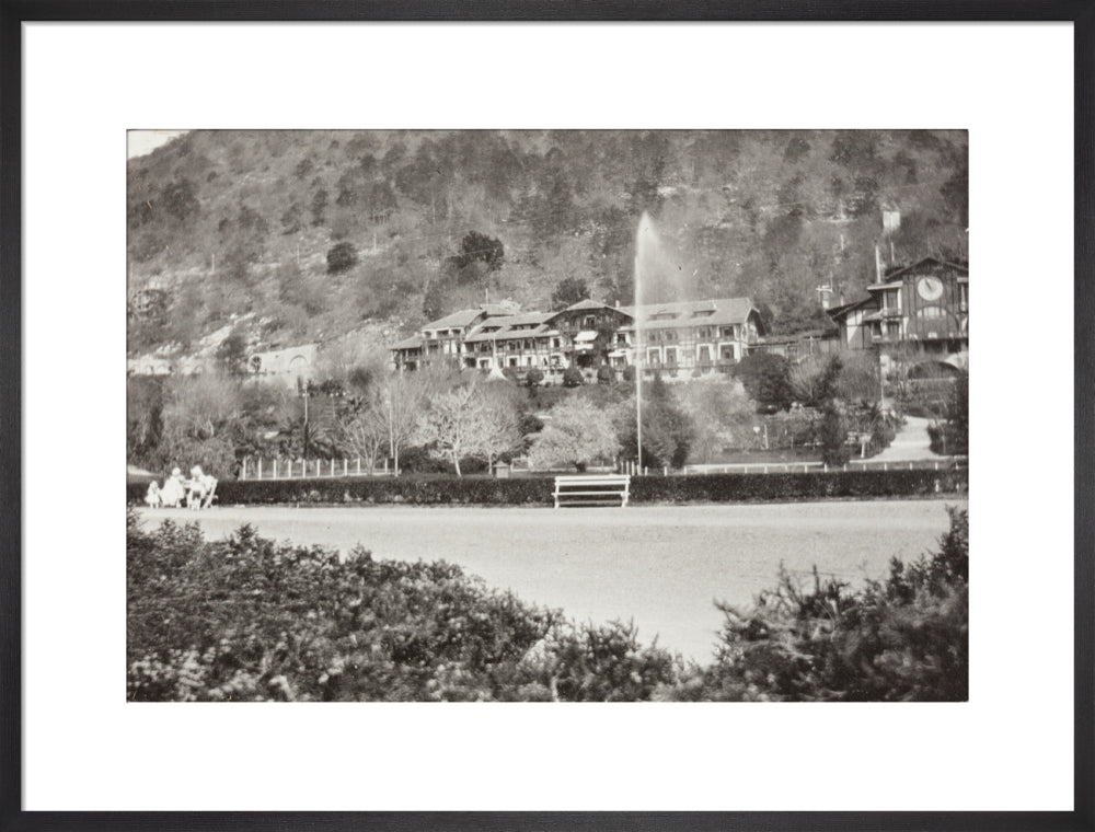 The Hotel at which we stayed. art print large black Art Print - Science Museum Shop