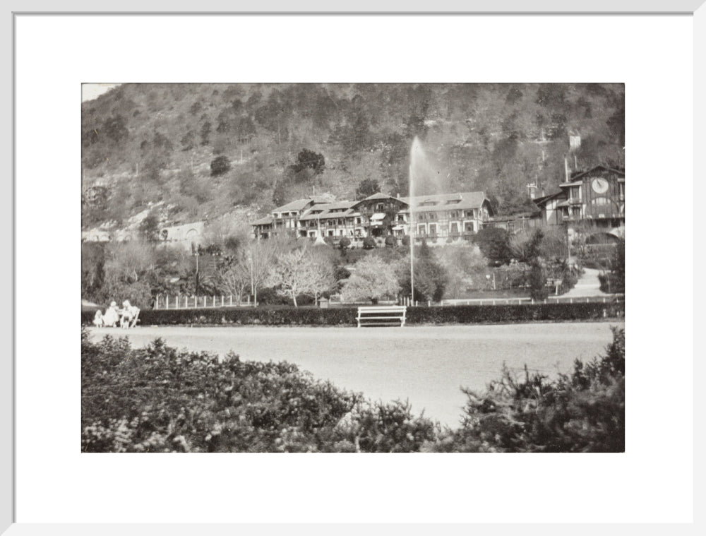 The Hotel at which we stayed. art print large white Art Print - Science Museum Shop