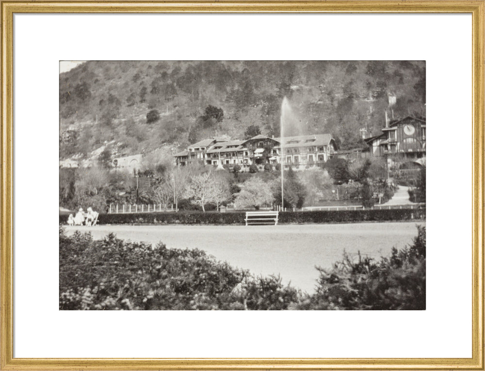 The Hotel at which we stayed. art print large gold Art Print - Science Museum Shop