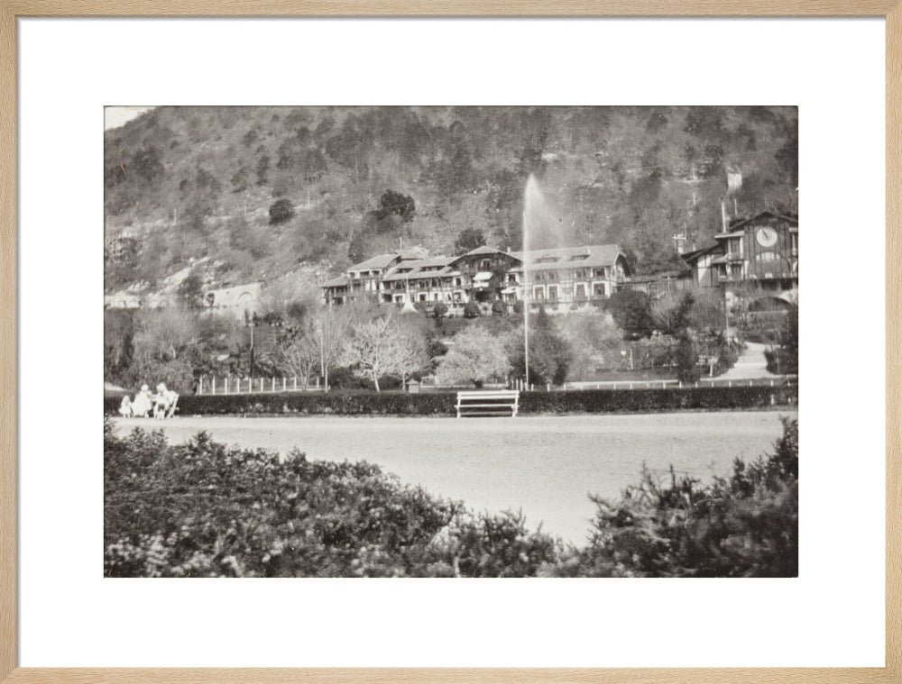 The Hotel at which we stayed. art print large natural Art Print - Science Museum Shop