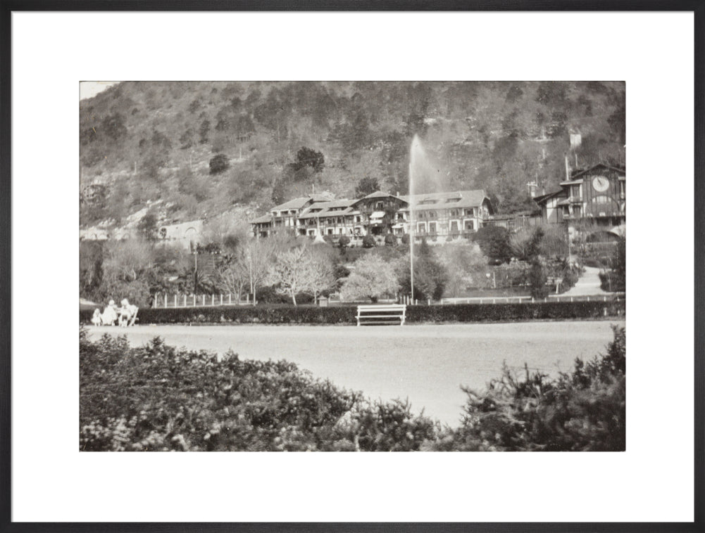 The Hotel at which we stayed. art print extra large black Art Print - Science Museum Shop