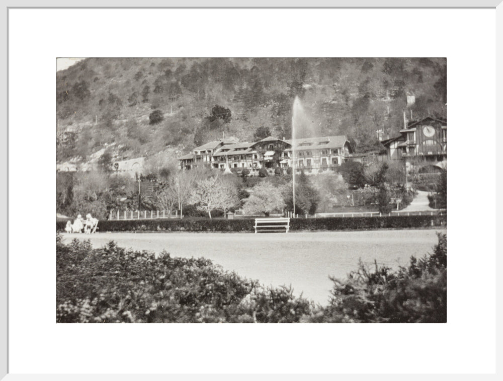 The Hotel at which we stayed. art print extra large white Art Print - Science Museum Shop