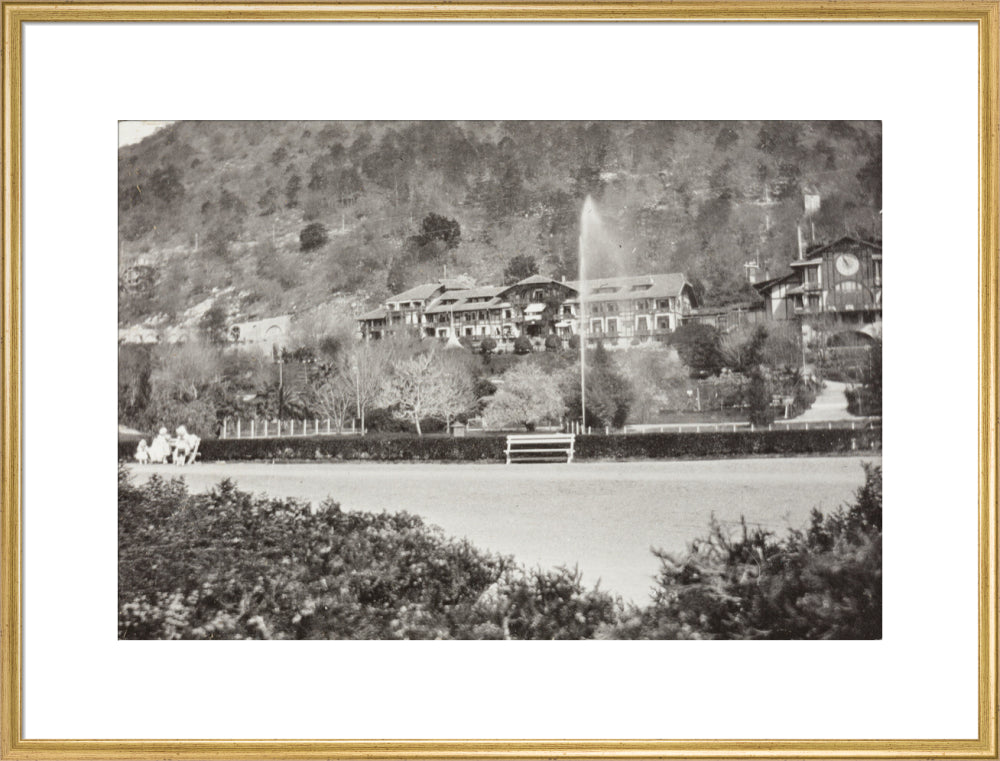 The Hotel at which we stayed. art print extra large gold Art Print - Science Museum Shop