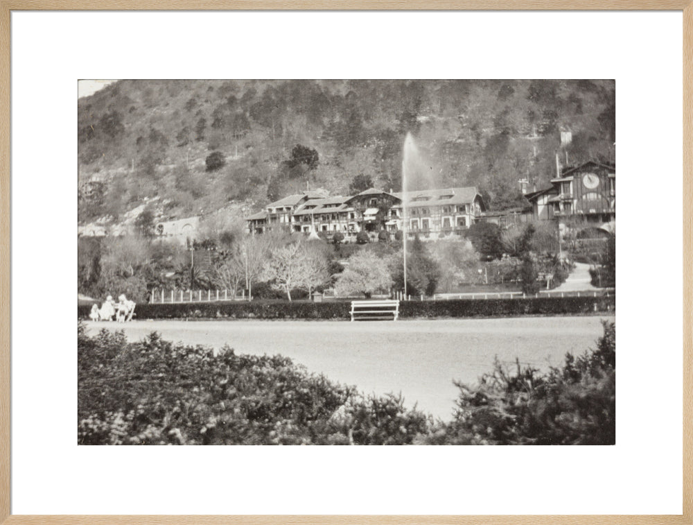 The Hotel at which we stayed. art print extra large natural Art Print - Science Museum Shop