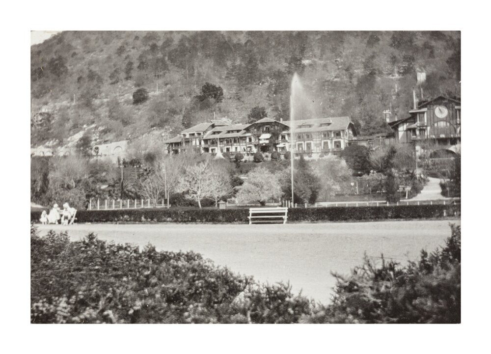 The Hotel at which we stayed. unstretched canvas extra large none Art Print - Science Museum Shop