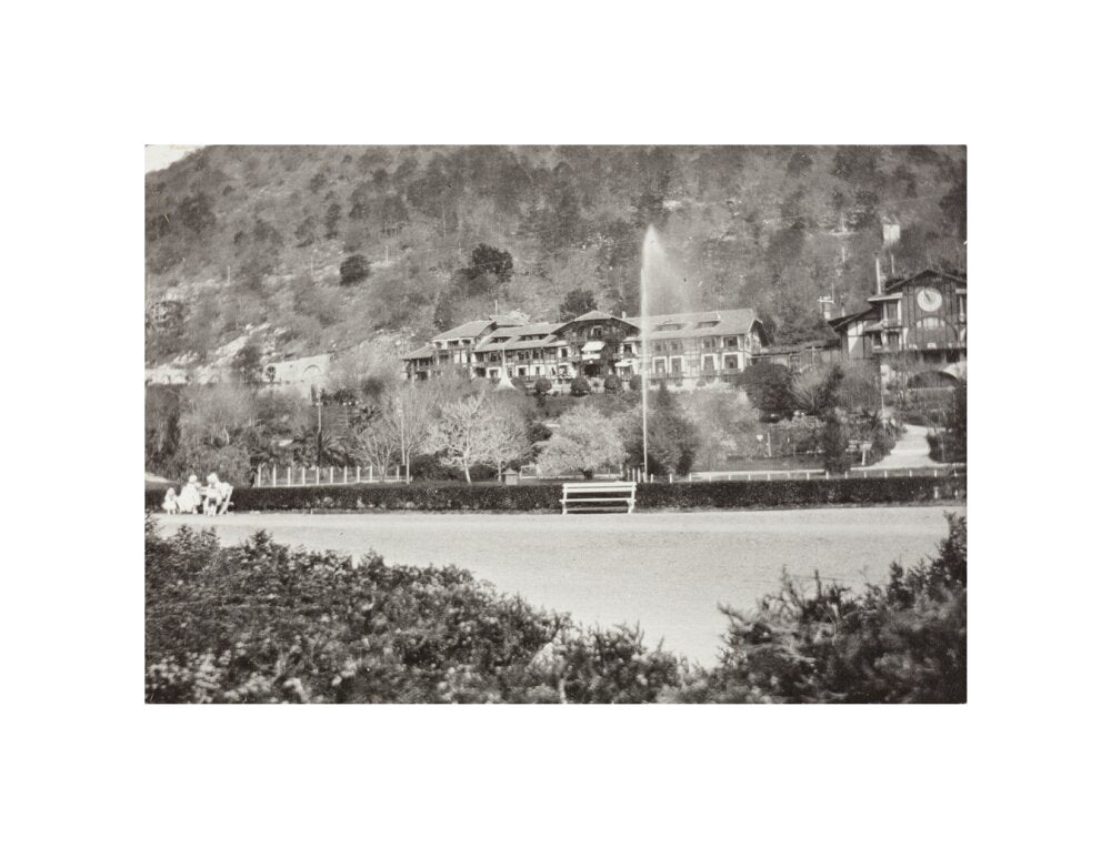 The Hotel at which we stayed. unstretched canvas small none Art Print - Science Museum Shop